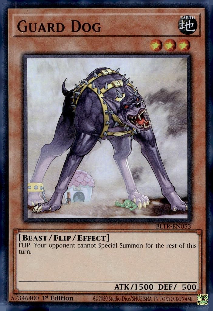 Guard Dog - BLTR-EN053 - Ultra Rare - 1st Edition
