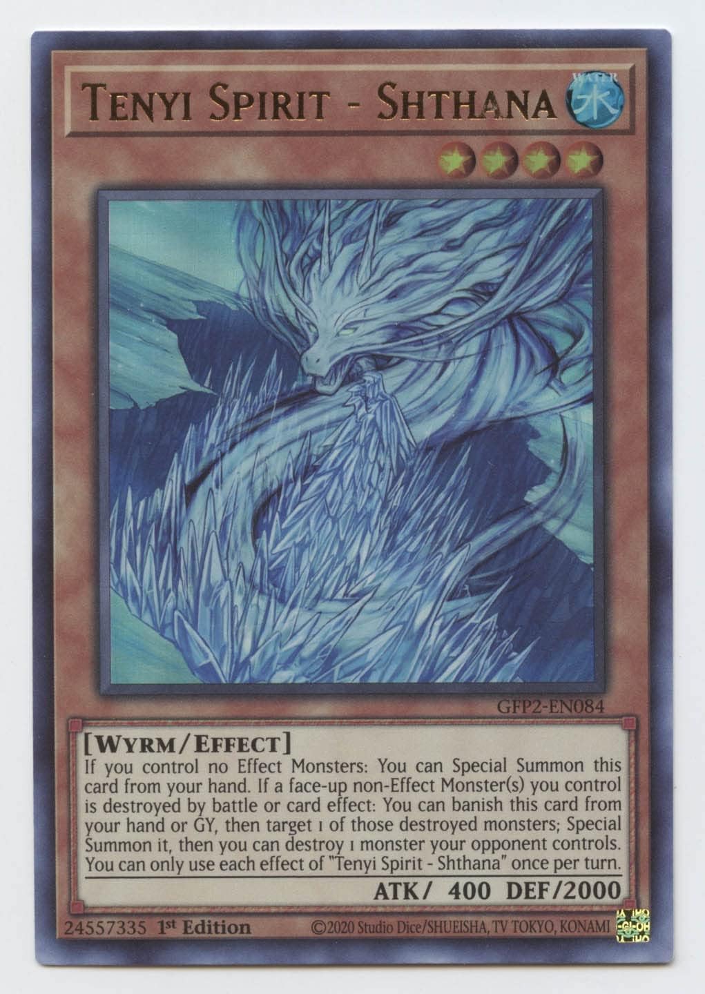 Tenyi Spirit - Shthana - GFP2-EN084 - Ultra Rare - 1st Edition