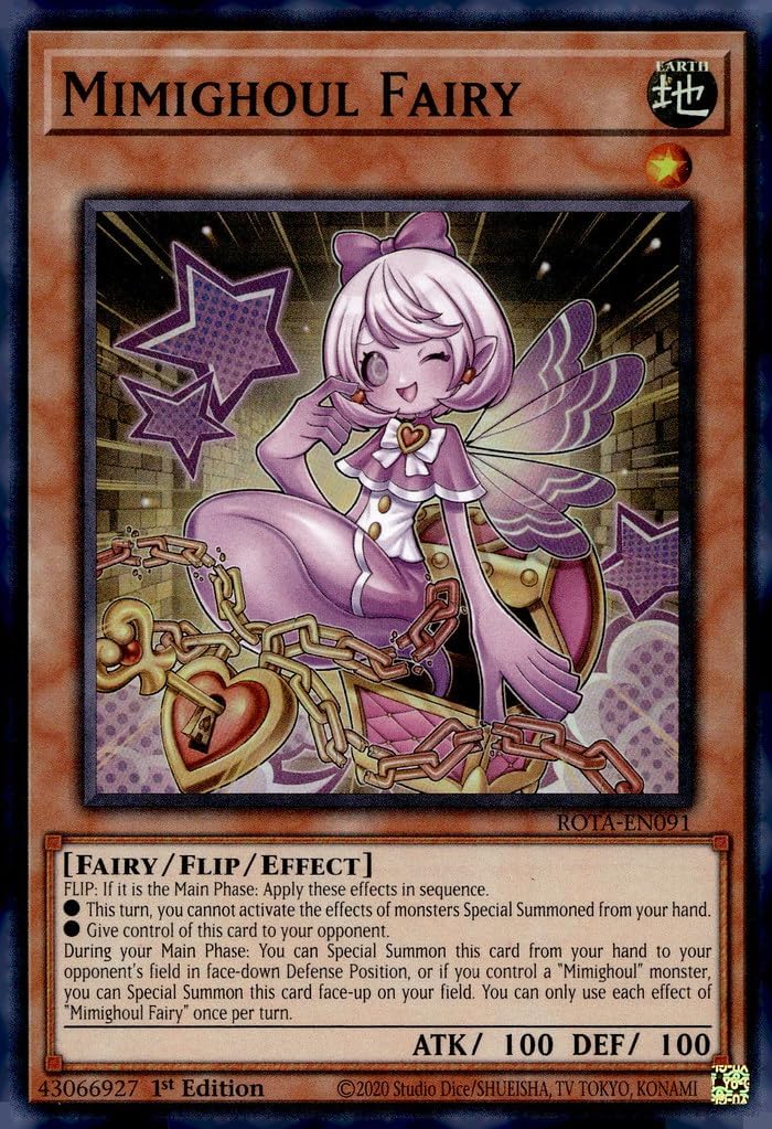 Mimighoul Fairy - ROTA-EN091 - Super Rare - 1st Edition