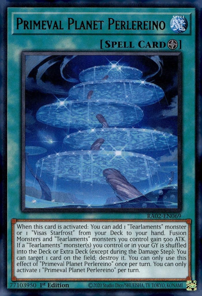 Primeval Planet Perlereino (UR) - RA02-EN069 - Ultra Rare - 1st Edition