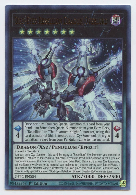 YU-GI-OH! Odd-Eyes Rebellion Dragon Overlord - Dragon