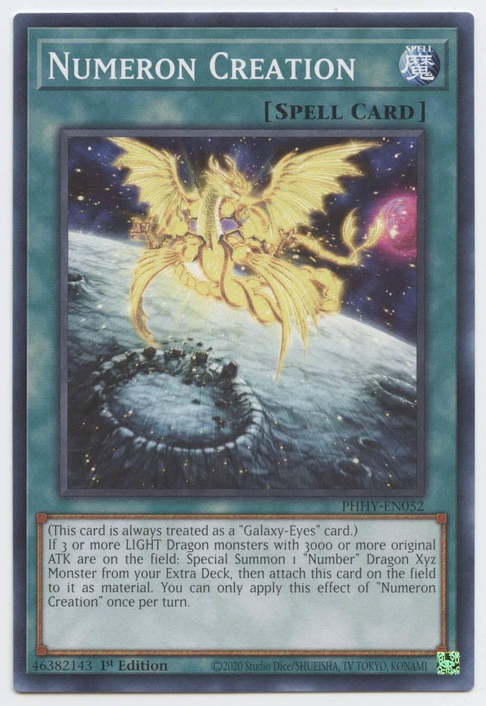 Numeron Creation - PHHY-EN052 - Common - 1st Edition