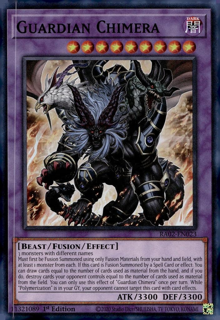 Guardian Chimera - RA02-EN023 - Super Rare - 1st Edition