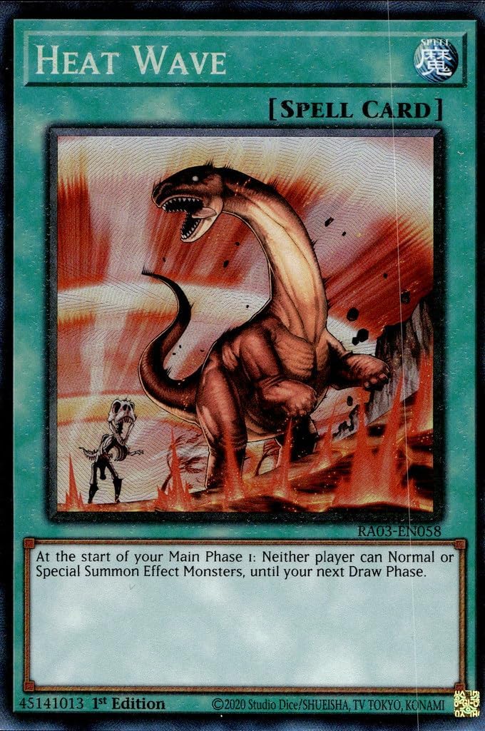 Heat Wave (PCR) - RA03-EN058 - Prismatic Collector's Rare - 1st Edition