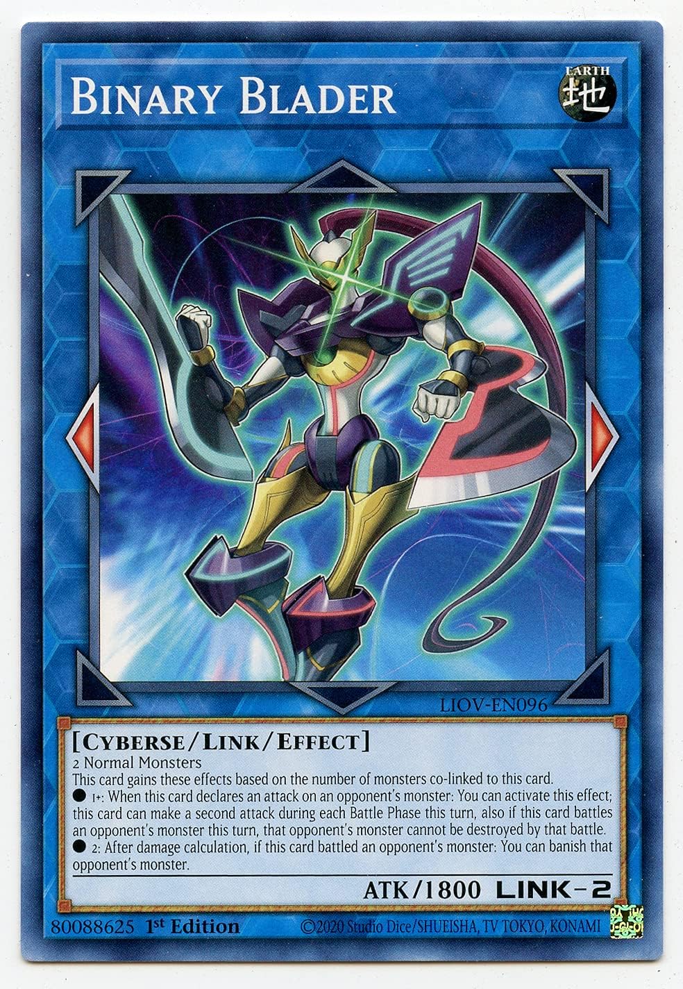 Binary Blader - LIOV-EN096 - Common - 1st Edition