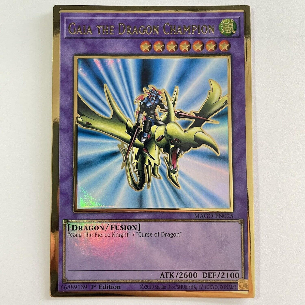 Yu Gi Oh Gaia The Dragon Champion - MAGO-EN025 -