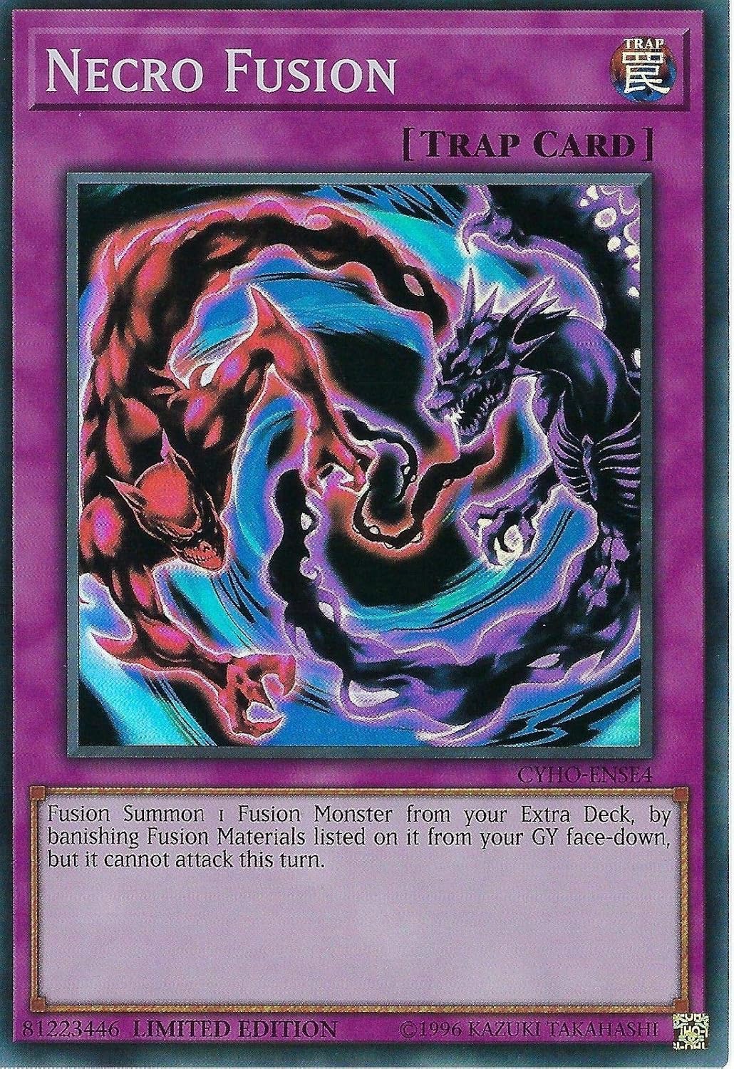 Necro Fusion - CYHO-ENSE4 - Super Rare - Limited Edition - Cybernetic Horizon