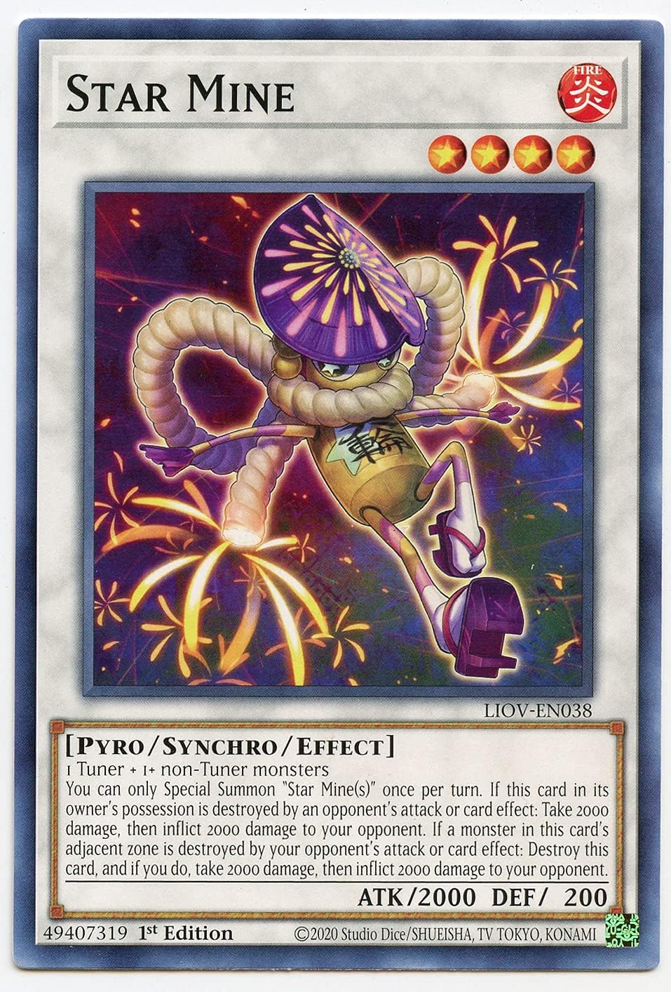 Star Mine - LIOV-EN038 - Common - 1st Edition