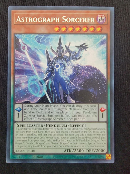 Astrograph Sorcerer - TAMA-EN040 - Tactical Masters - Rare - 1st Edition