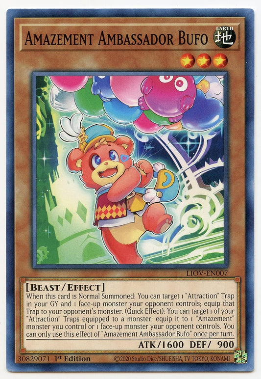 Amazement Ambassador Bufo - LIOV-EN007 - Common - 1st Edition