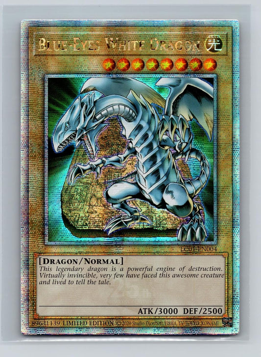 Blue-Eyes White Dragon - LC01-EN004 - Quarter Century Secret Rare