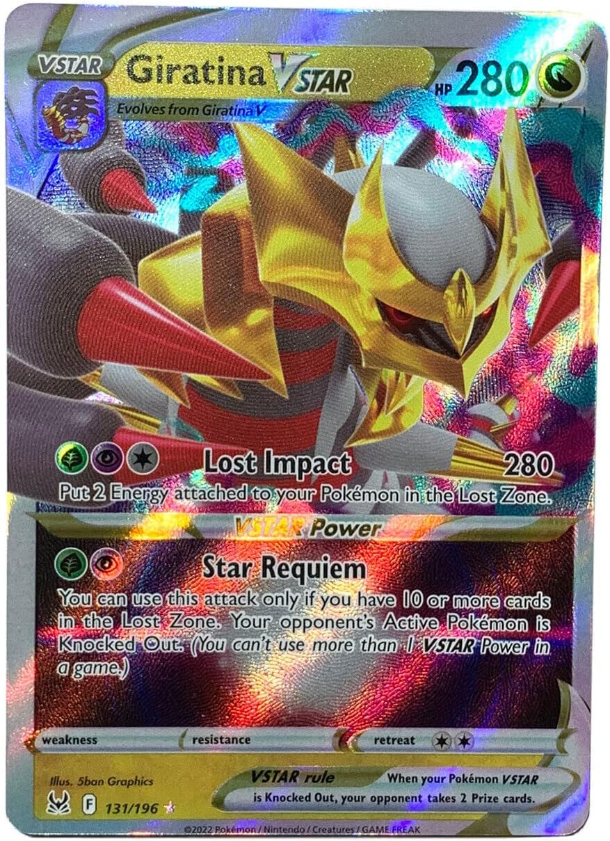 Pokemon - Giratina Vstar - 131/196 - Ultra Rare Card Lost Origin