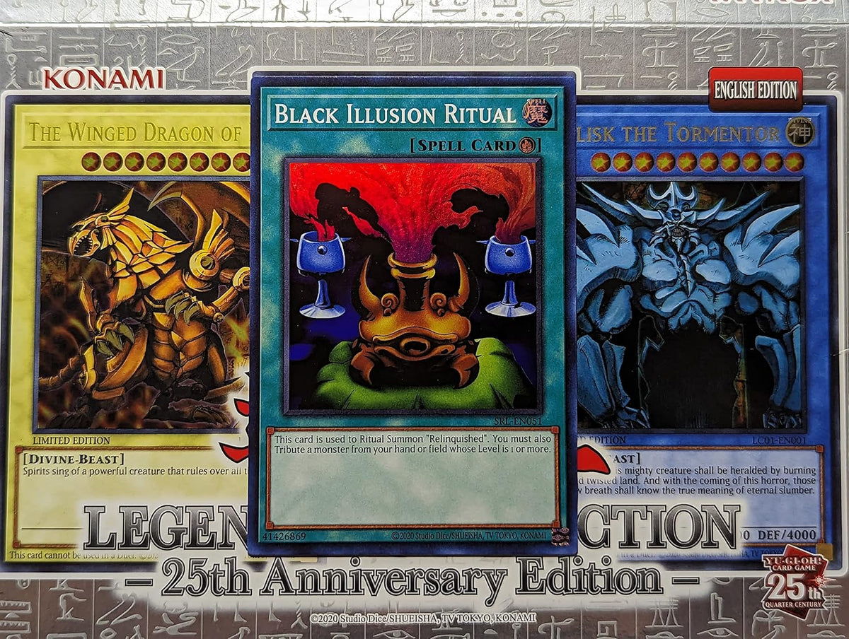 Yu-Gi-Oh! - Black Illusion Ritual (SRL-051) - Spell Ruler - Unlimited Edition - Super Rare