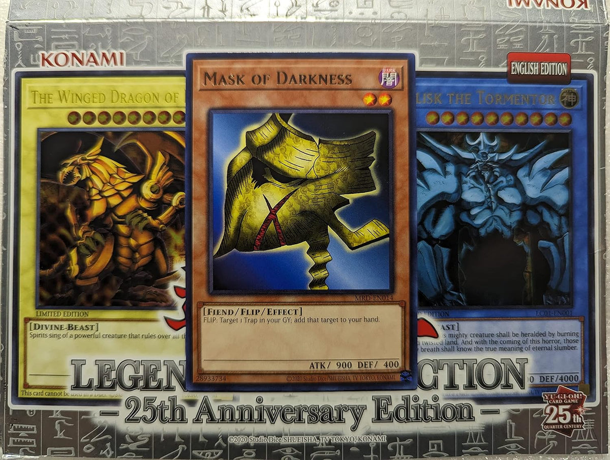 YuGiOh Metal Raiders Mask of Darkness MRD-014 Rare
