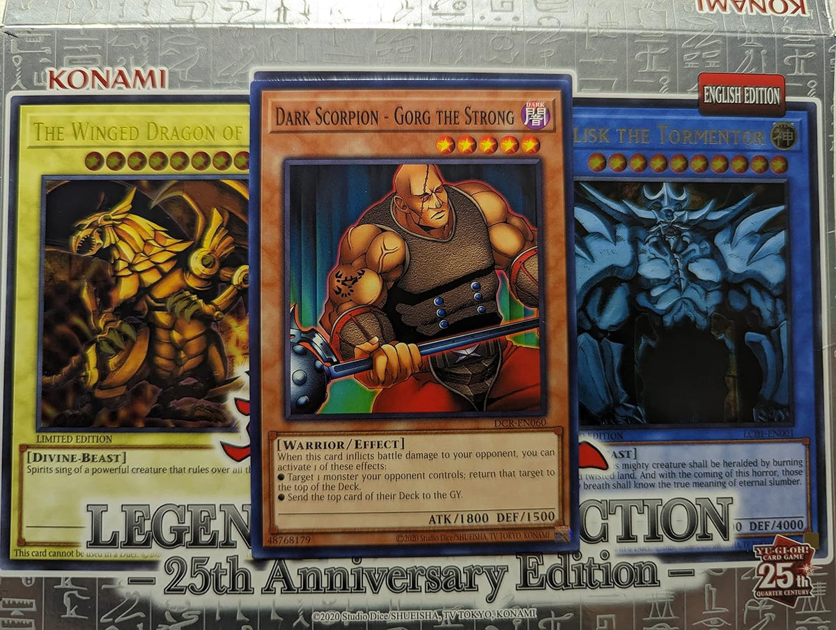 YuGiOh Dark Crisis Dark Scorpion - Gorg The Strong DCR-060 Common