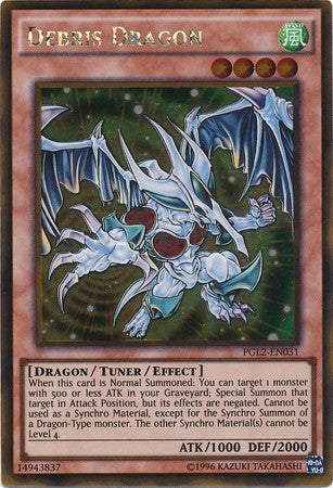 Yu-Gi-Oh! - Debris Dragon (PGL2-EN031) - Premium Gold: Return of the Bling - Unlimited Edition - Gold Rare