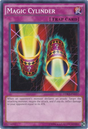 Yu-Gi-Oh! - Magic Cylinder - LDK2-ENY37 - Common - Unlimited Edition - Legendary Decks II