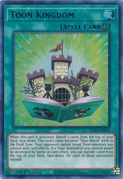 Toon Kingdom - DLCS-EN074 - Ultra Rare - 1st Edition