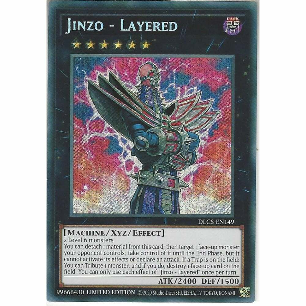Jinzo - Layered - DLCS-EN149 - Secret Rare - 1st Edition